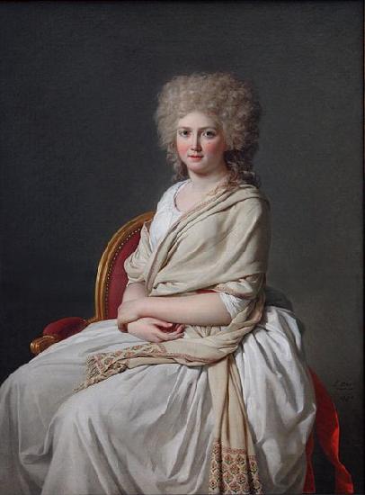 Jacques-Louis  David Countess of Sorcy